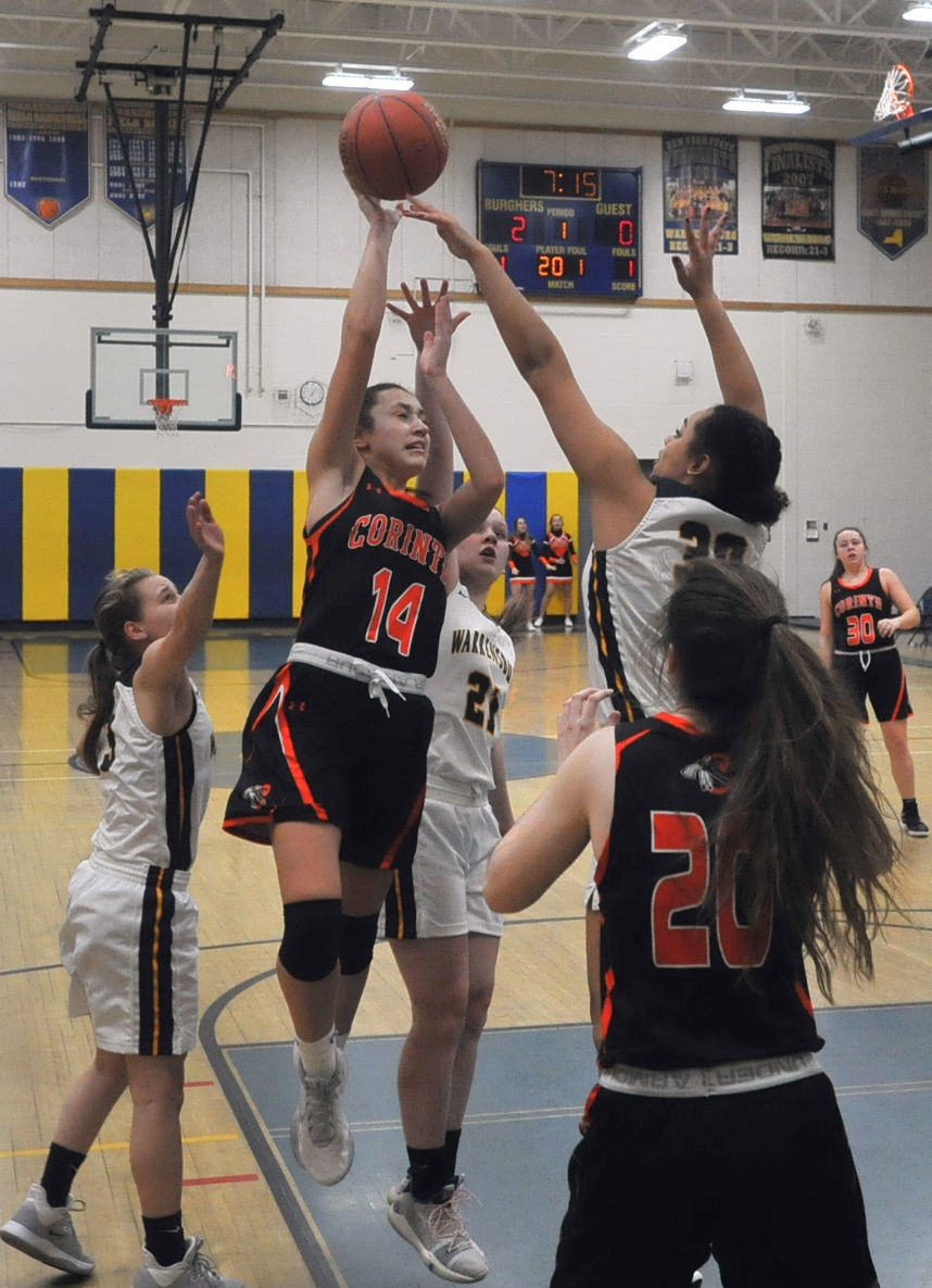 Girls basketball: Corinth at Warrensburg